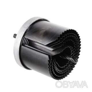 Набір корончастих свердел по гіпсокартону, 7 од., висота 43 мм