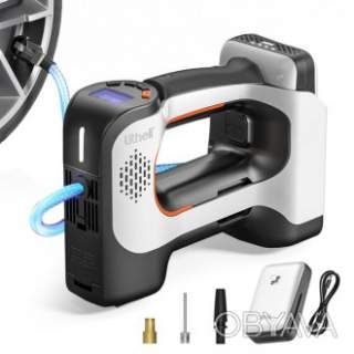 Акумуляторний компресор Litheli з ліхтарем