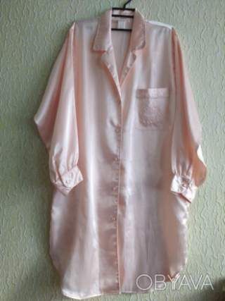 Жіночий красивий перламутровий тоненький халат