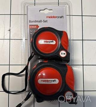 Рулетка Meistercraft 2 штуки 7, 5 м и 5 м Германия