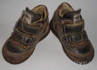 Демісезонні дитячі шкіряні черевики Primigi 20 р. устілка 12, 0 см