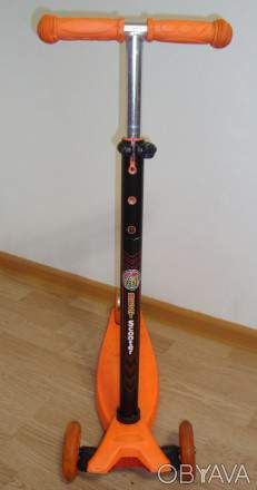 Триколісний дитячий самокат Best Scooter на вік 3-6 років помаранчевого