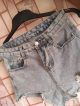 Джинсові шорти голубі рвані короткі, jeans