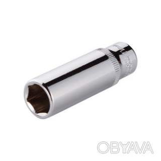 Головка шестигранна подовжена 1/4", 11&times;50 мм, Cr-V