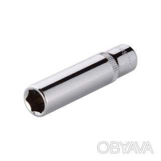 Головка шестигранна подовжена 1/4", 8&times;50 мм, Cr-V