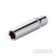 Головка шестигранна подовжена 1/4", 8&times;50 мм, Cr-V