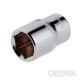Головка шестигранна 1/4", 11&times;25 мм, Cr-V
