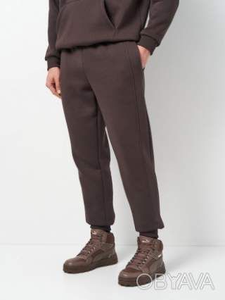 Брюки Мальта (теплые) 25/М614-14 3XL Коричневый