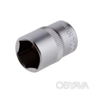 Головка шестигранна 1/2", 19мм*38мм. INTERTOOL ET-2019