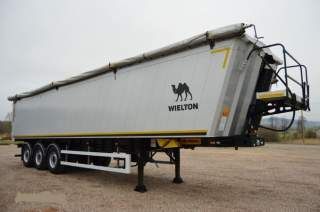 Алюмінієвий полегшений самоскидний напівпричіп Wielton nw–3