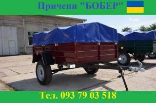 Прицеп новий Бобер 2*1,3*0,4 м. гарантия от завода!!