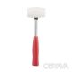 Киянка гумова, 280 г, 40 мм, бiла гума, металева ручка INTERTOOL HT-0234