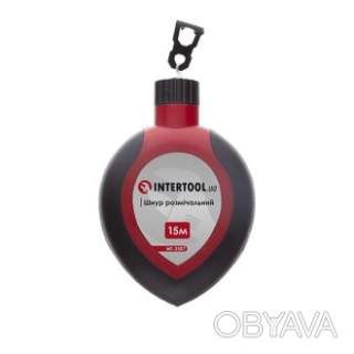 Шнур розмічальний 15 м INTERTOOL MT-2507