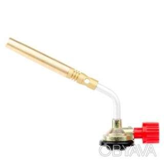 Пальник газовий з регулятором, сопло 10мм. INTERTOOL GB-0024