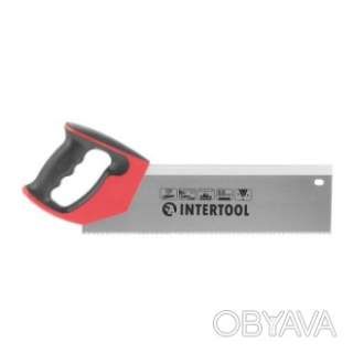 Ножівка пасовочна по деревині, 350 мм, 12 зуб/дюйм INTERTOOL HT-3114