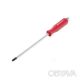 Викрутка шліцева PH4 * 200 мм Cr-V INTERTOOL HT-0490