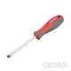 Викрутка шлицьова, SL6, 0&times;100 мм, Cr-V INTERTOOL VT-3310