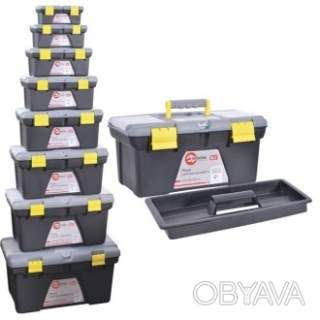 Комплект ящиків для інструментів 8 од.: BX-0310 10", BX-0312 12", BX-0314 14"