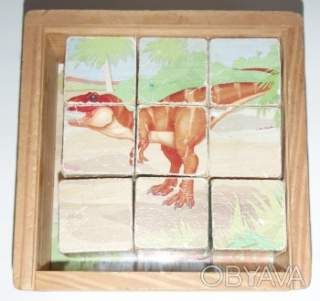 Набор кубиков в коробке Dinosaurus
