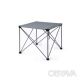 Складаний стіл Naturehike CNK2450JJ013, M, алюміній, сірий