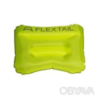 Надувна подушка Flextail Tiny Pillow, зелений