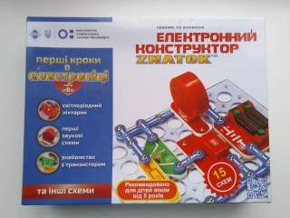 Електронний конструктор Znatok
